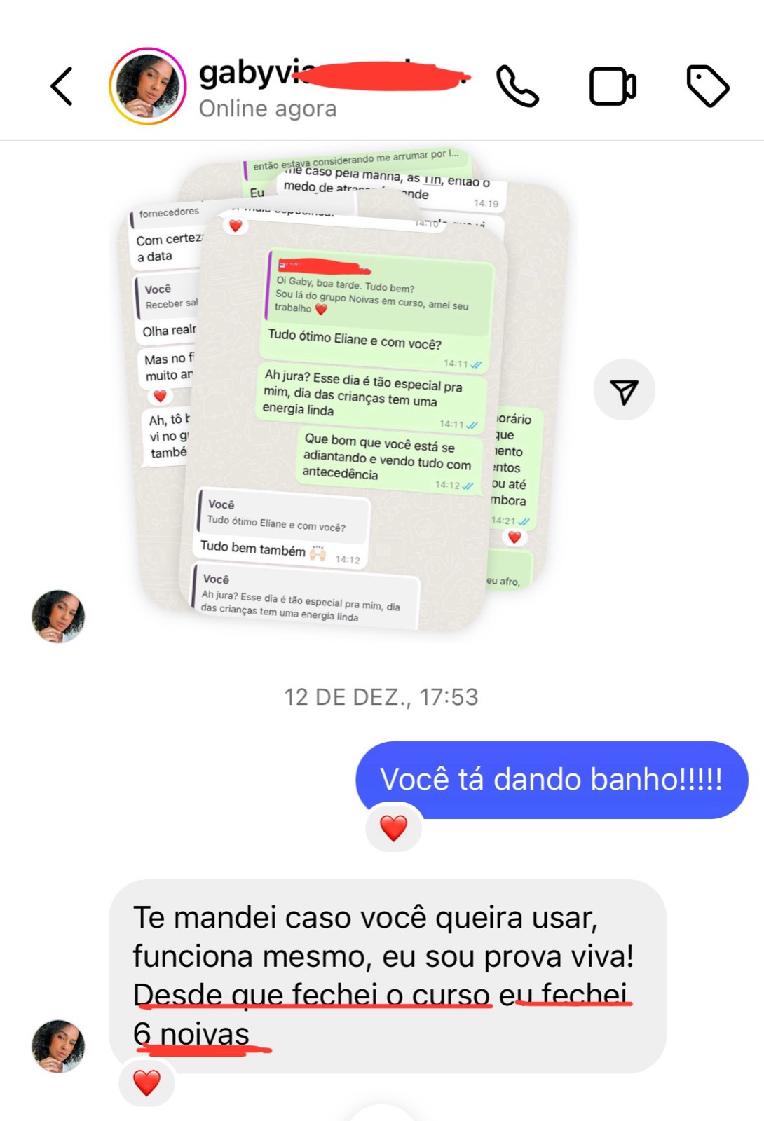 Depoimento Gaby