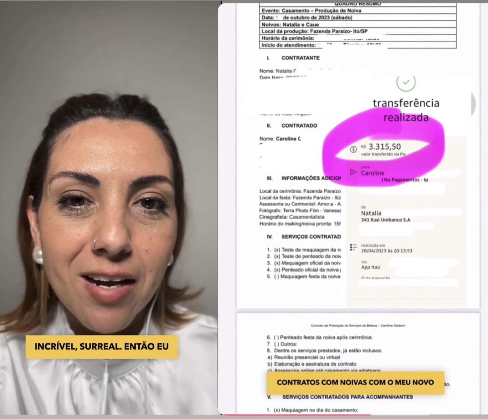 Prova de fechamento acima de R$3.000